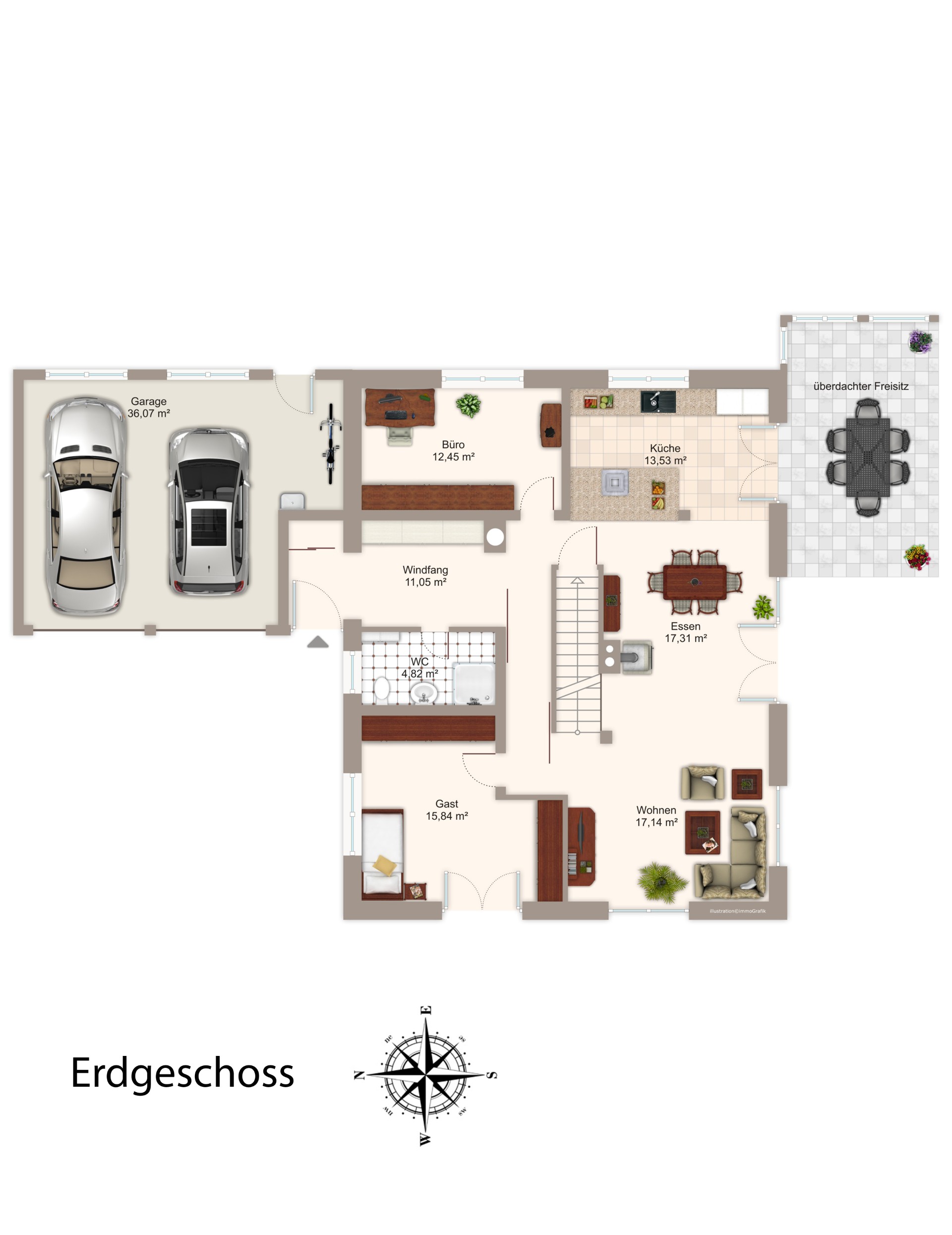 Grundriss Erdgeschoss