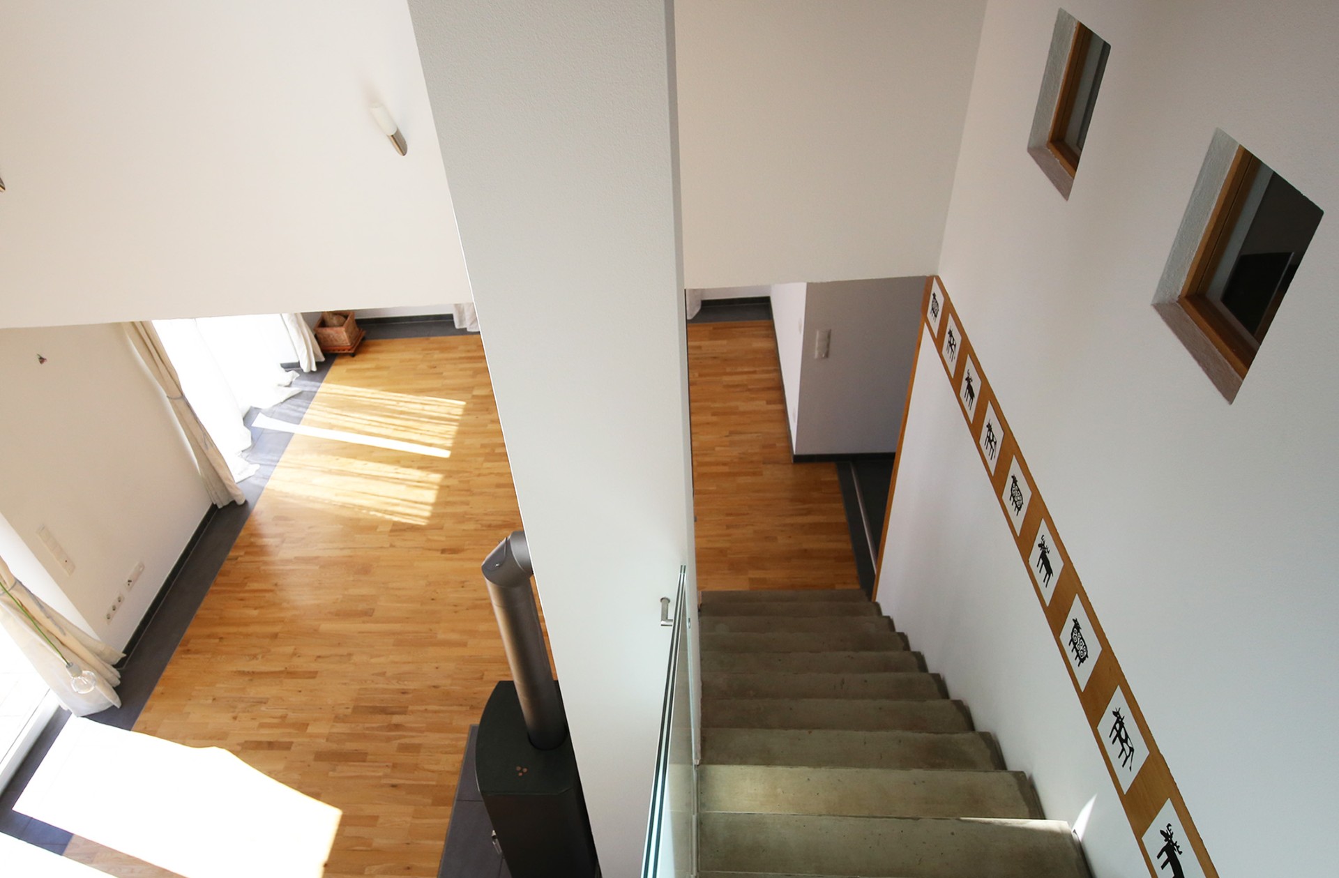 Treppenhaus mit Galerie